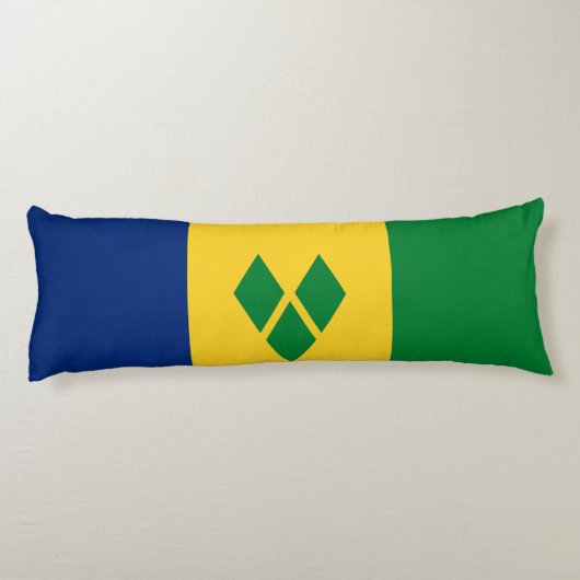 Saint Vincent Flag ボディピロー (裏面)