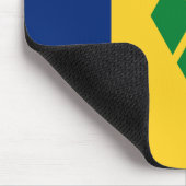 Saint Vincent Flag マウスパッド (コーナー)