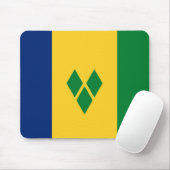 Saint Vincent Flag マウスパッド (マウス)