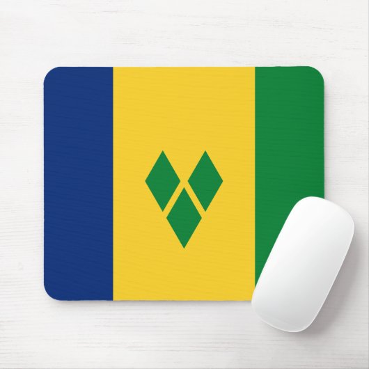 Saint Vincent Flag マウスパッド (マウス)