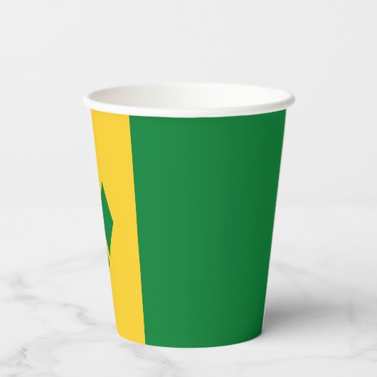 Saint Vincent Flag 紙コップ (裏面)