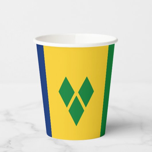 Saint Vincent Flag 紙コップ (左)