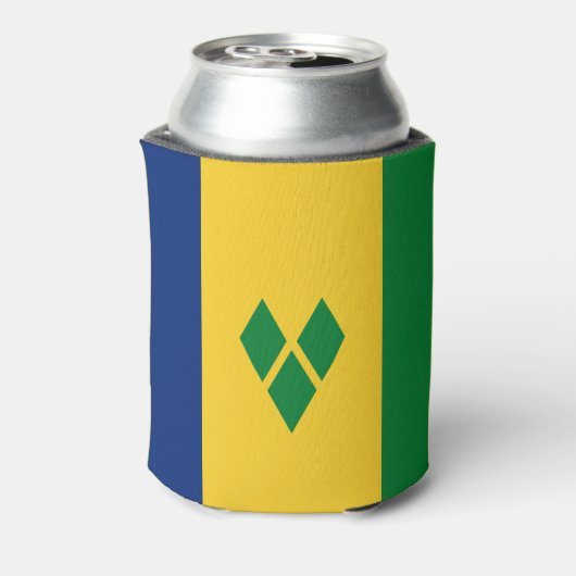 Saint Vincent Flag 缶クーラー (缶裏面)