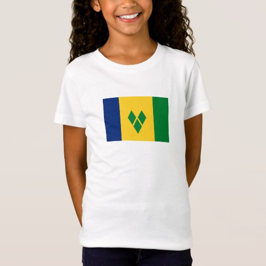 Saint Vincent Flag Tシャツ (正面)