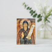 Saint Xenophon of Robeika Orthodox Prayer Card プレイスカード (スタンド正面)