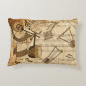 Saint Yared & The Ethiopian Music Instruments アクセントクッション (裏面)