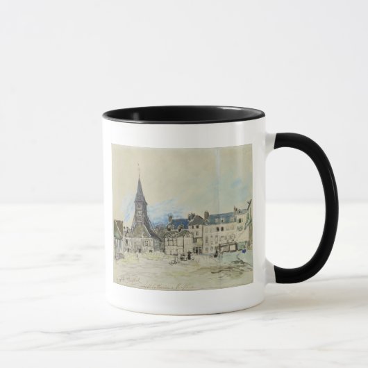 Sainteキャサリン、Honfleur 1864年の教会 マグカップ (右)