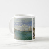 Sainte-Adresse -クロード・モネのレガッタ コーヒーマグカップ (正面左)