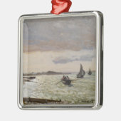 Sainte-Adresse 1864年の海岸 メタルオーナメント (左)