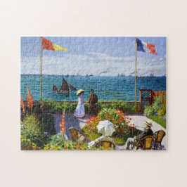 Sainte-Adresse、1867年のクロード・モネの庭 ジグソーパズル