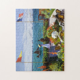 Sainte-Adresse、1867年のクロード・モネの庭 ジグソーパズル