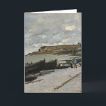 Sainte-Adresse by Monet – ボーツシークラウディスカイ カード<br><div class="desc">クロード絵画・モネによる印象派の風景 – クラシック最高傑作 – クロード・モネの印象派のシリー絵画ズ – Sainte-Adresse</div>