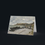 Sainte-Adresse by Monet – ボーツシークラウディスカイ カード<br><div class="desc">このデザインは魅力的モダンでスタイリッシュ魅力的な外観を持ち、すぐにあなたの注目を集めのまわりにる。</div>