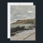 Sainte-Adresse by Monet – ボーツシークラウディスカイ カード<br><div class="desc">クロード絵画・モネによる印象派の風景 – クラシック最高傑作 – クロード・モネの印象派のシリー絵画ズ – Sainte-Adresse</div>