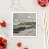 Sainte-Adresse by Monet – ボーツシークラウディスカイ スタンダードカクテルナプキン (インサイチュ)