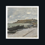 Sainte-Adresse by Monet – ボーツシークラウディスカイ スタンダードカクテルナプキン<br><div class="desc">このデザインは魅力的モダンでスタイリッシュ魅力的な外観を持ち、すぐにあなたの注目を集めのまわりにる。</div>