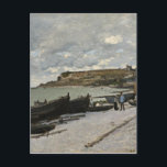 Sainte-Adresse by Monet – ボーツシークラウディスカイ ポストカード<br><div class="desc">クロード絵画・モネによる印象派の風景 – クラシック最高傑作 – クロード・モネの印象派のシリー絵画ズ – Sainte-Adresse</div>
