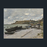 Sainte-Adresse by Monet – ボーツシークラウディスカイ ポストカード<br><div class="desc">クロード絵画・モネによる印象派の風景 – クラシック最高傑作 – クロード・モネの印象派のシリー絵画ズ – Sainte-Adresse</div>