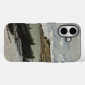 Sainte-Adresse by Monet – ボーツシークラウディスカイ Case-Mate iPhoneケース (裏面 (横))