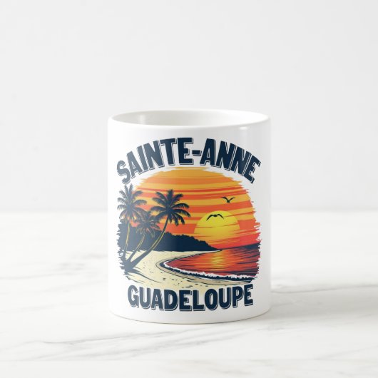 SAINTE ANNE GUADELOUPE コーヒーマグカップ (中央)