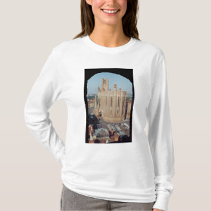 Sainte-Cecileのカテドラルの眺め Tシャツ