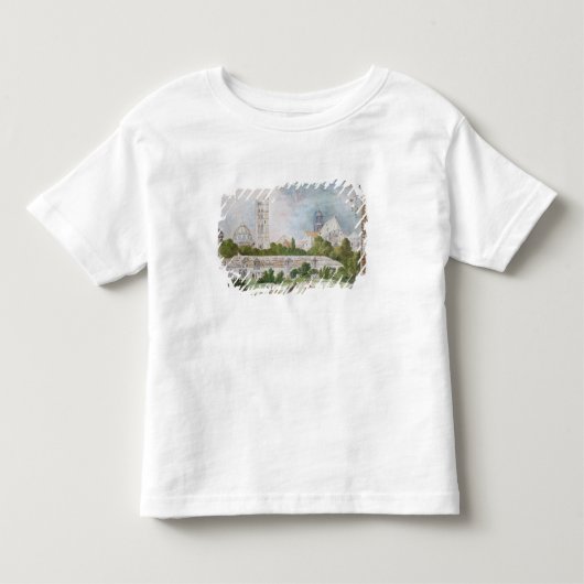 Sainte-Genevieveの新しい教会 トドラーTシャツ (正面)