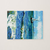 Saintes-Maries、フィンセント・ファン・ゴッホの海景 ジグソーパズル (横)