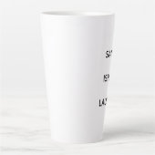 #SAINTISHAHLAURAH カフェラテマグ (正面)