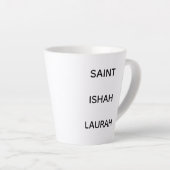 #SAINTISHAHLAURAH カフェラテマグ (右アングル)