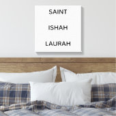 #SAINTISHAHLAURAH キャンバスプリント (インサイチュ (寝室))