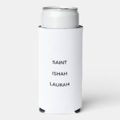#SAINTISHAHLAURAH スリム缶クーラー (Seltzer正面)