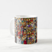 Saints, All saints, Catholic Saints コーヒーマグカップ (正面左)