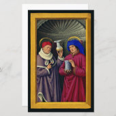 Saints CosmoとDamian by Jean Bourdichon (正面/裏面)