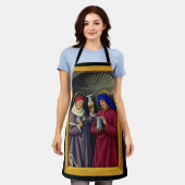 Saints CosmoとDamian by Jean Bourdichon エプロン (着用した状態)