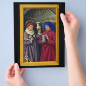 Saints CosmoとDamian by Jean Bourdichon チラシ (手)