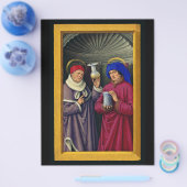 Saints CosmoとDamian by Jean Bourdichon チラシ (シングル)