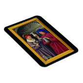 Saints CosmoとDamian by Jean Bourdichon マグネット (右側)