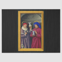 Saints CosmoとDamian by Jean Bourdichon