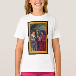 Saints CosmoとDamian by Jean Bourdichon Tシャツ