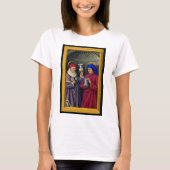 Saints CosmoとDamian by Jean Bourdichon Tシャツ (正面)