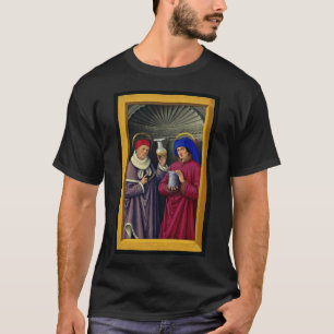 Saints CosmoとDamian by Jean Bourdichon Tシャツ