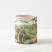 Saints Louis, Zelie & Therese Martin マグカップ (中央)