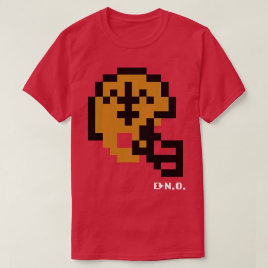 Saints TecmoボウルヘルメットTシャツ Tシャツ (デザイン正面)