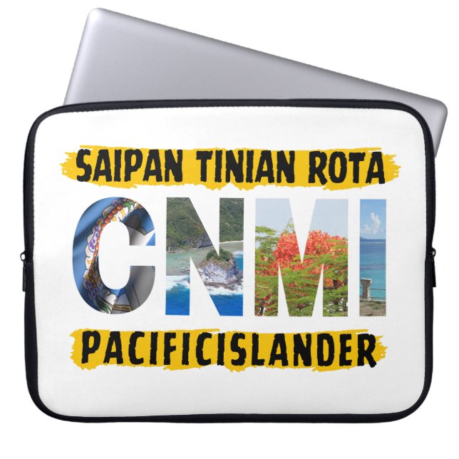 Saipan CNMIノートパソコンカバー ラップトップスリーブ (正面)