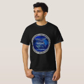 Saipe Tonga Off grid Pacific island whale turtle Tシャツ (正面フル)