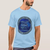 Saipe Tonga Off grid Pacific island whale turtle Tシャツ (正面)