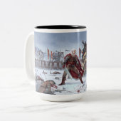 Sair'n Nanlechのマグの戦い ツートーンマグカップ (正面左)