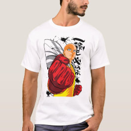 Saitama The Big Punch Of One Punch Man Tシャツ