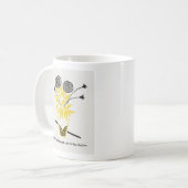 Saiten's 'With the Food of the Season' コーヒーマグカップ (正面左)