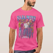 Saja Boys Heartthrob Officially Licensed retro Tシャツ (正面)